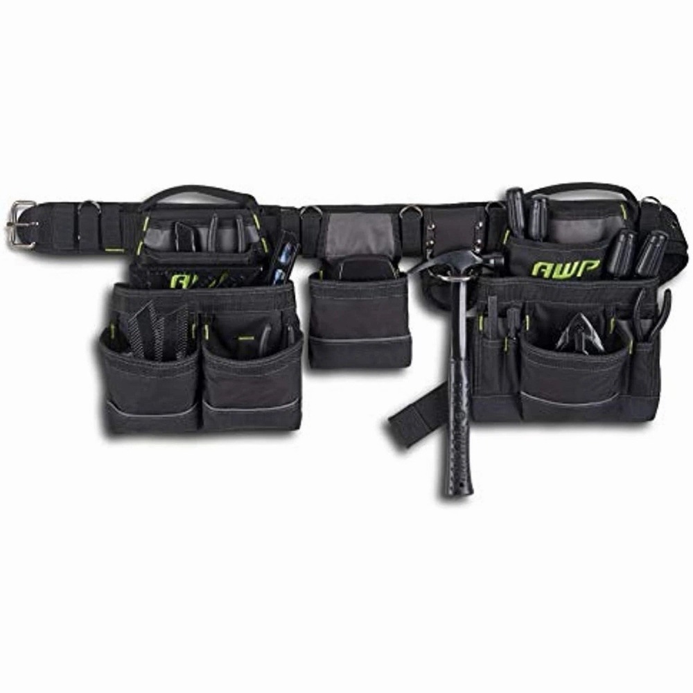 AWP General Construction‎ Carpenter Tool Rig | Padded Adjustable Tool Belt |